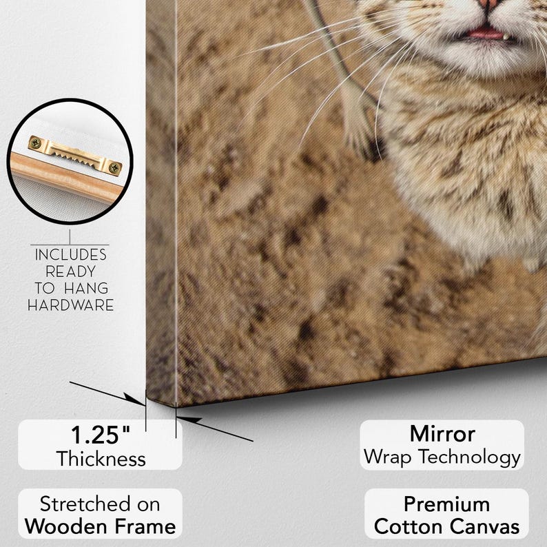 Funny Cat Selfie with Aliens Canvas Print, Humorous Sci-Fi Desert Wall Art Decor, Quirky Gift for Cat & Sci-Fi Lovers