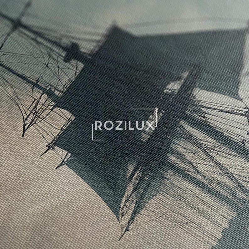 Epic Stormy Sea Ship Canvas Print, Nautical Tall Ship Ocean Wall Art, Moody Maritime Decor