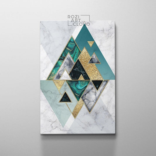 Marble art prints, abstract wall art, geometric canvas prints, luxury bedroom interior decor, modern wall art for living room