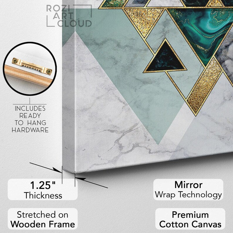 Marble art prints, abstract wall art, geometric canvas prints, luxury bedroom interior decor, modern wall art for living room
