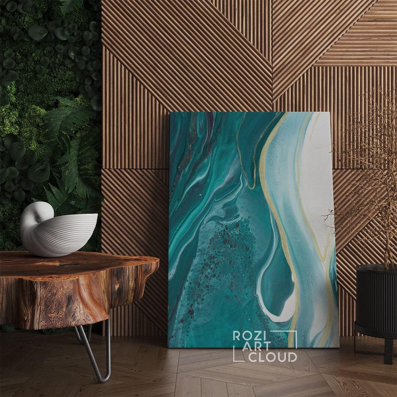 Abstract canvas print, minimalist wall art, modern extra large poster print home decor,