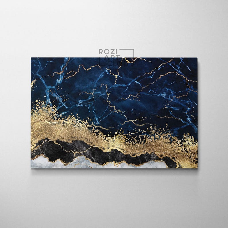 Abstract canvas wall art, colorful canvas print, large modern art, wall decor living room, best friend gifts, futuristic art print