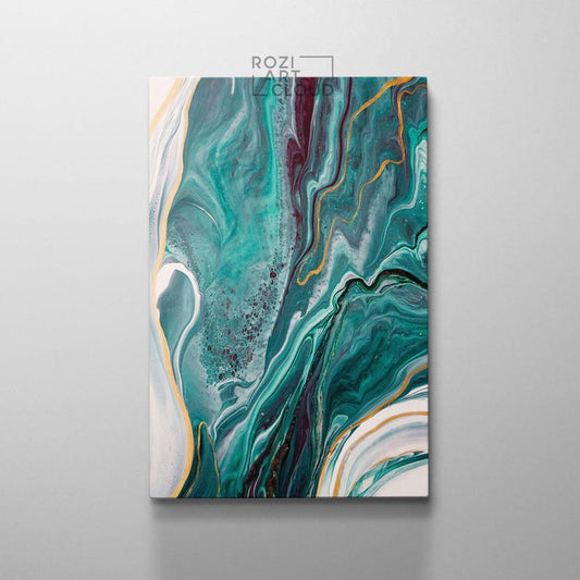 Abstract minimalist wall art, framed canvas print, modern extra large poster print home decor,