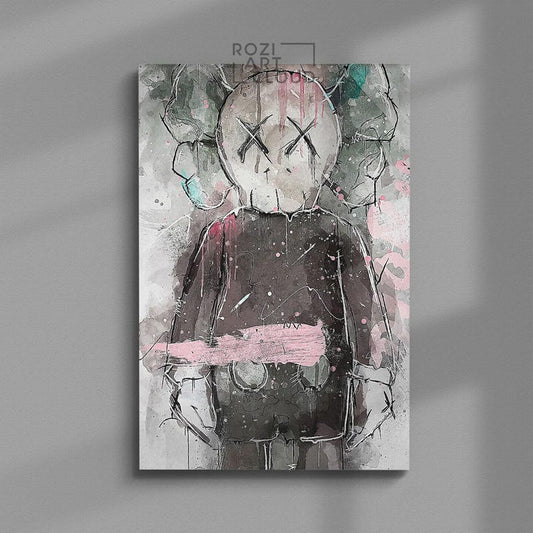 Kaw hypebeast wall art canvas poster print modern trendy pop culture man cave decor