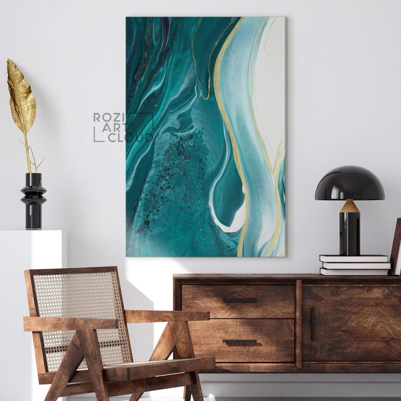 Abstract canvas print, minimalist wall art, modern extra large poster print home decor,