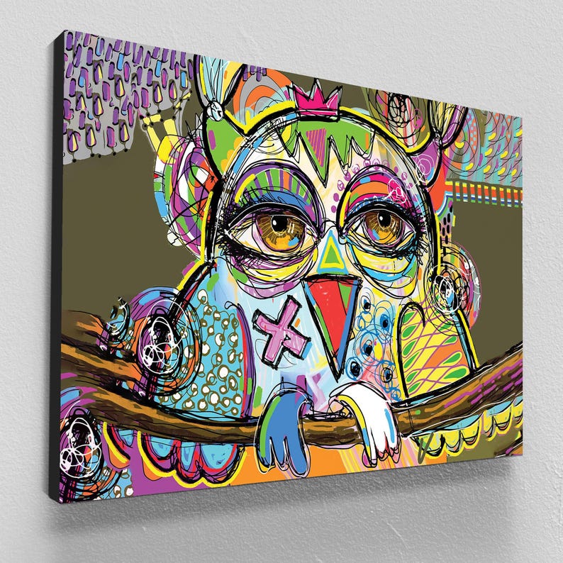 Pablo picasso print wall art framed poster, graffiti art prints, colorful abstract canvas prints, large modern art, wall decor living room