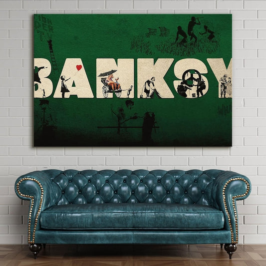 Graffiti street art canvas, style, abstract wall art, colorful room decor, graffiti art print, artwork for living room