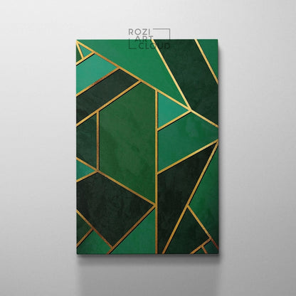 Abstract geometric modern art poster, abstract minimalist wall art framed canvas print, modern poster print home decor