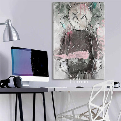 Kaw hypebeast wall art canvas poster print modern trendy pop culture man cave decor