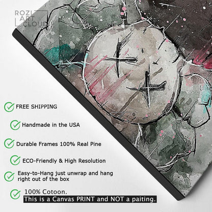 Kaw hypebeast wall art canvas poster print modern trendy pop culture man cave decor
