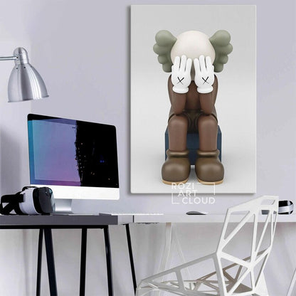 Kaw hypebeast wall art canvas poster print modern trendy pop culture man cave decor